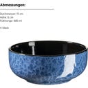 Mäser Filippa 16-teiliges Tafelservice, blau - 1 Set