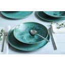 Carellia - Servizio da Tavola - 8 Pezzi, Blu - 1 set