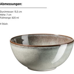 Mäser Smoky's Frühstückset, 12-teilig grün - 1 Set