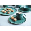 Carellia - Servizio Colazione - 12 Pezzi, Blu - 1 set