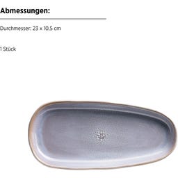 Mäser Elea 3-teiliges Plattenset, flieder - 1 Set