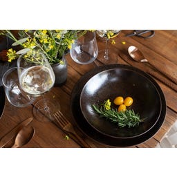 Metallic Bronze - Servizio da Tavola - 12 Pezzi - 1 set