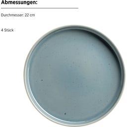 Mäser Candy Frühstücks-Set, blau - 1 Set