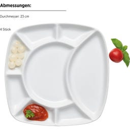 Mäser Fondueteller, 4er-Set - 1 Set