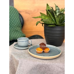 Mäser Candy Frühstücks-Set, blau - 1 Set