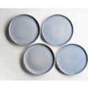 Lunaria 16-teiliges Kombigeschirrservice, grau - Grau