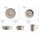 Mäser Valmera 20-teiliges Speisegeschirr, grau - 1 Set