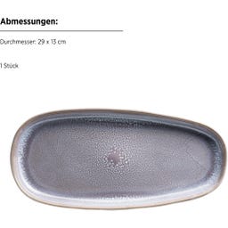 Mäser Elea 3-teiliges Plattenset, flieder - 1 Set