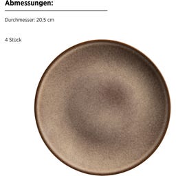 Mäser Smoky's Frühstückset, 12-teilig braun - 1 Set