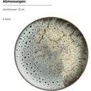 Carellia Frühstückservice, 12-teilig grau - 1 Set