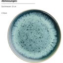 Carellia - Servizio Colazione - 12 Pezzi, Blu - 1 set