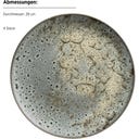 Carellia - Servizio da Tavola - 8 Pezzi, Grigio - 1 set