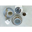 Lunaria 16-teiliges Kombigeschirrservice, grau - Grau