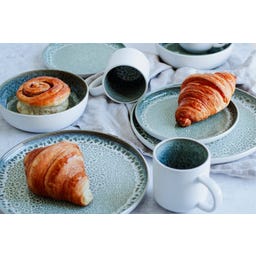 Malea - Servizio Combinato - 16 Pezzi, Verde - 1 set