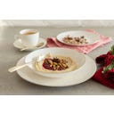 Felise 18-teiliges Kaffeegeschirr, weiß mit Goldrand - 1 Set