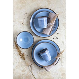 Mäser Smoky's Tafelservice, 8-teilig blau - 1 Set