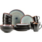 M&auml;ser Teona 20-piece Dinner Set, green