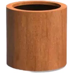 Pflanzgefäß Circum aus Cortenstahl - Standard - ø 50 x 50 cm
