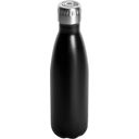 sagaform Steel Bottle with Speaker - Black