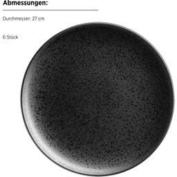 Essential Speiseteller Set für 6 Personen