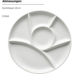 Mäser Fondueteller Set für 6 Personen - 1 Set