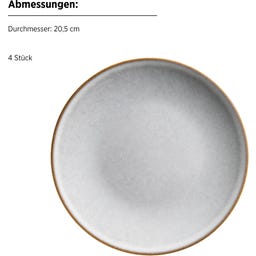 Mäser Smoky's Frühstückset, 12-teilig weiß