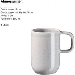 Mäser Candy Frühstücks-Set, flieder - 1 Set