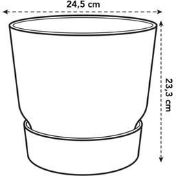 elho greenville kerek kaspó 25 cm
