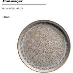 Mäser Malea Kombiservice, 16-teilig beige - 1 Set