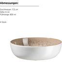 Mäser Malea Kombiservice, 16-teilig beige - 1 Set
