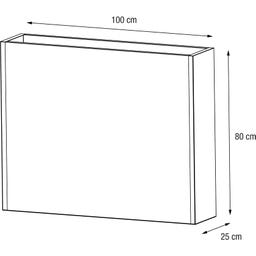 Herstera Pflanzkasten Cube Hochbeet