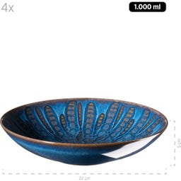 Aquamarine - Servizio da Tavola - 12 Pezzi