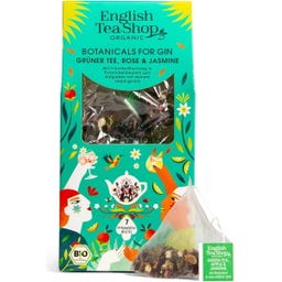 Organic Spices - Botanicals for Gin - Té Verde, Rosa y Jazmín - 