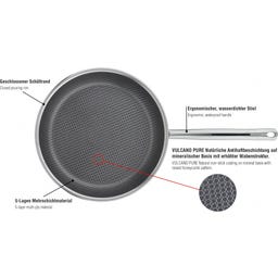 Bratpfanne Vulcano Cut Resist Pure XL - 24 cm