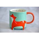 Cute Animal Coffee Mug, Fox