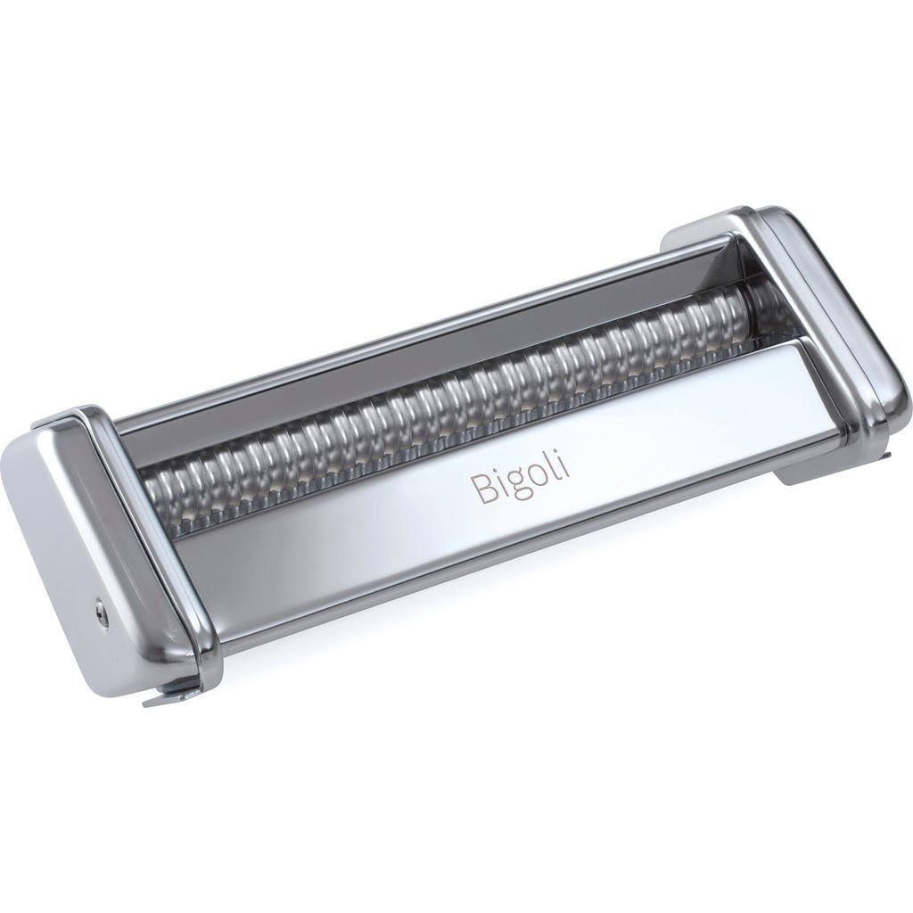 Marcato Bigoli, Accesorio para Máquina de Pasta Atlas 150, Acero Cromado
