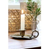 Chic Antique Bougeoir de Chambre avec Feuille