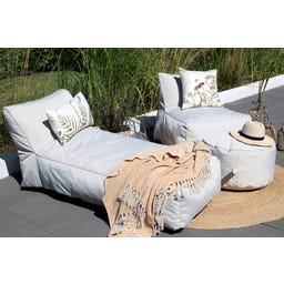 Chic Antique Pouf Lounge pour Extérieur - 1 pcs