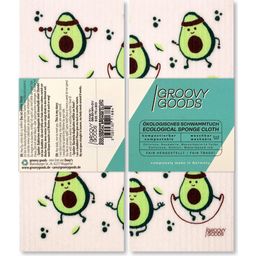 Groovy Goods Schwammtuch Avocado - 1 Stk