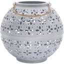 Chic Antique Photophore Bleu Ciel