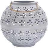 Chic Antique Photophore Bleu Ciel