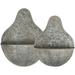 Chic Antique Vaso da Parete - Set da 2