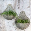 Chic Antique Vaso da Parete - Set da 2