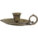 Chic Antique Bougeoir de Chambre avec Feuille