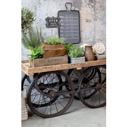 Chic Antique Coffret en Bois avec Anse