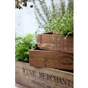 Chic Antique Coffret en Bois avec Anse