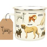 Gift Republic Tasse en &Eacute;mail Chiens