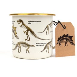 Gift Republic Emaille Becher Dinosaurier - 1 Stk