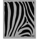 Groovy Goods Zebra Sponge Wipe - Gray
