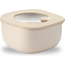 Flacher luftdichter Behälter Store & More Bio, S - 450 ml - Dark clay